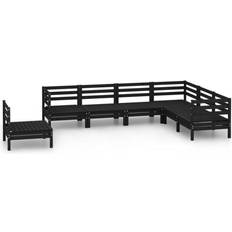 vidaXL 3083036 Loungeset, Bord inkl. 7 Soffor