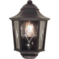 Glass Wall Lights Elstead Lighting Norfolk Wall light