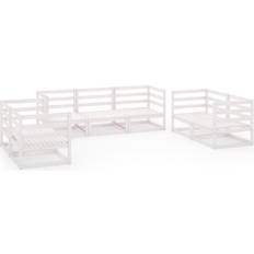 vidaXL 3075450 Loungesæt, borde inkl. 7 sofaer