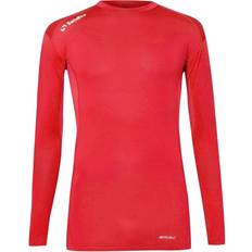 Red Base Layer Tops Sondico Base Core Long Sleeve Base Layer Snr Men - Red