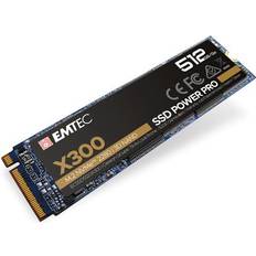 M.2 Disques durs on Black Friday sale Emtec Power Pro X300 SSD 512 Go M.2 2280 NVMe