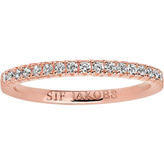 Sif Jakobs Ellera Ring - Rose Gold/Transparent