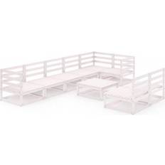 vidaXL 3075620 Lounge-Set, 1 Tisch einschl. 8 Sofas