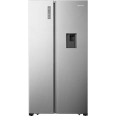 Fridgemaster Freestanding Fridge Freezers - Side-by-side Fridgemaster MS91520DFF Silver