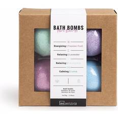 Sels de Bain IDC Institute Bath Bombs Pure Energy Coffret 4 pz