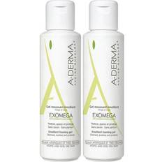 Gel Body Lotions A-Derma Exomega Gel Moussant 2x500ml One Size