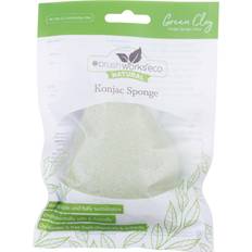 Brushworks Green Clay Konjac Sponge