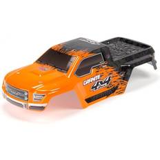 Arrma granite Arrma Painted Body with Decal Trim, Orange: Granite 4x4 BLX (AR402208)