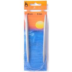 Fils et Fournitures de Couture Pony Classic 80cm Fixed Circular Knitting Needles 8.00mm (P50667)