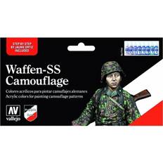 Vallejo color set Vallejo Val70180 Av Model Color Set Waffen Ss Camouflage