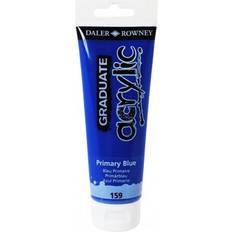 The Works Graduate Acrylic Paint Primary Blue 120Ml