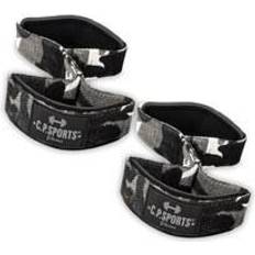 Weiß Zugriemen C.P. Sports Figure 8 Straps Lifting Loops, camo