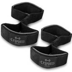 C.P. Sports Figure 8 Straps Lifting Loops, black