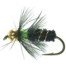 Bead head Unique Flies Nymph FL31001 Bead Head Black Devil Black TMC 3761 #10