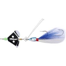 Fiskedrag buzzer fiske Wiggler Wiggbuzz Buzzer Blue/White