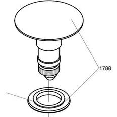 Vola a62 Vola Vr1788-16 Prop F/a62 Krom