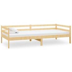 Negro - Sofá Cama Sofás vidaXL - Sofá 204cm Sofá 3 Plazas