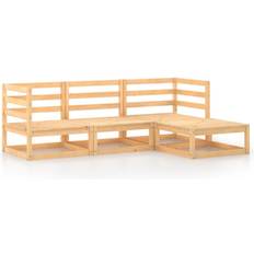 Bruna Loungeset vidaXL 3075524 Loungeset, Bord inkl. 3 Soffor