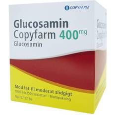 Glucosamin Glucosamin Copyfarm 400mg 1000 stk Tablet