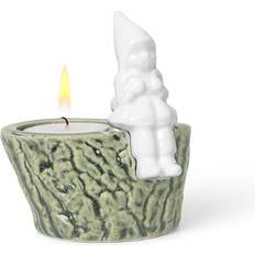Kähler Christmas Tales Green/White Juldekoration