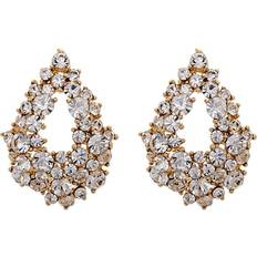 Lily and rose örhängen alice Lily and Rose Alice Earrings - Gold/Transparent
