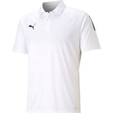 Fitness Poloshirts Puma TeamLIGA Sideline Polo Shirt Men - White/Black