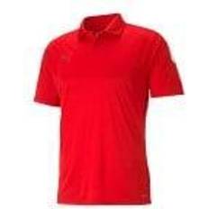 Fitness Poloshirts Puma TeamLIGA Sideline Polo Shirt Men - Red/White