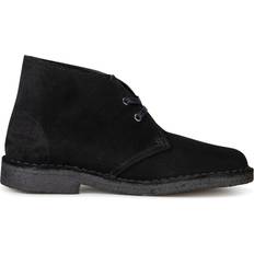 Clarks Mujer Botines de Tobillo Clarks Desert Boot Black Suede Female