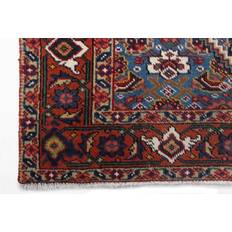 Arkiio Tabriz Vintage Original Ull Multifärgad, Röd, Blå, Vit 110x115cm