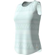 New Balance Q Speed Jacquard Tank Top Women - Pale Blue Chill