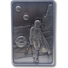 The mandalorian the child baby yoda Star Wars K-005 Mandalorian & Baby Yoda (the Mandalorian) Silver Limited Edition