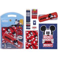 Brevpapper Set Mickey Mouse Blå (16 pcs)