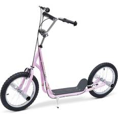 Kick bike Homcom Children's Pink Push Scooter Ride-On Bike