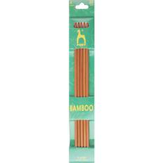 Agujas de Tejer Pony Bamboo 20cm Double-Point Knitting Needles Set of Five 4.00mm (P67009)