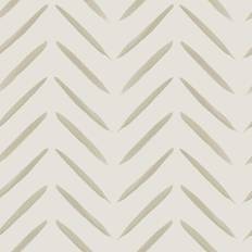 Chevron Brush Marks Wallpaper Taupe 13041