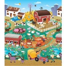 Play Mats Uber Kids Play Mat Farm/City