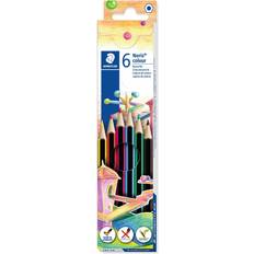 Staedtler Vandbaseret Farveblyanter Staedtler Blyant Noris Colour 185 ass. farver Wopex (6 stk