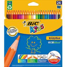 Bic Färgpennor Bic Farveblyanter Kids Evolution ass. farver (24 stk
