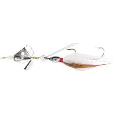 Fiskedrag buzzer fiske Wiggler Wiggbuzz Buzzer White/Brown