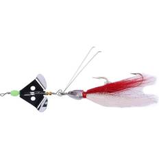 Fiskedrag buzzer fiske Wiggler Wiggbuzz Buzzer Red/White