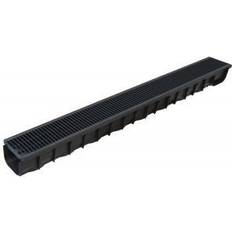 Nid NID 121 x 84,5 x 1000 mm rende med PP-rist, 1,5 t, PP