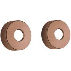 Damixa rosetter 3/4″ Ø75 mm børstet kobber
