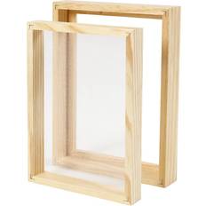 Creativ Company Paper making double frame mould, A5, size 25x19x3cm 1 pc