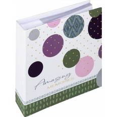 Fotoalbum på tilbud Walther Design Amazing Memories green 13x18 200 Photos Memo ME487A