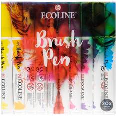 Gul Pensler Royal Talens Ecoline Brush Pen, 20 pcs