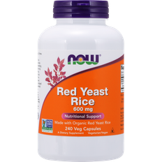 Supplements Now Foods Red Yeast Rice 600mg 240 pcs