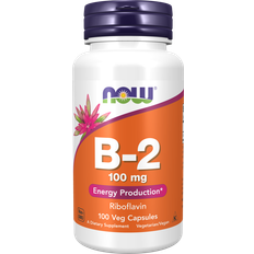 Now Foods Vitamin B-2 100mg 100 Stk.