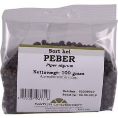 Frugter Krydderier & Urter Natur Drogeriet Pepper Black Whole 100g