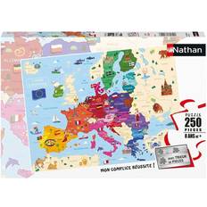 NATHAN Map of Europe 250 Pieces