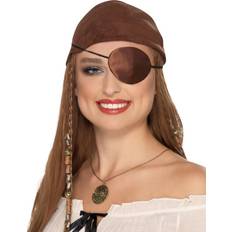 Ögonlapp Maskerad Smiffys Deluxe Pirate Eyepatch